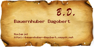 Bauernhuber Dagobert névjegykártya